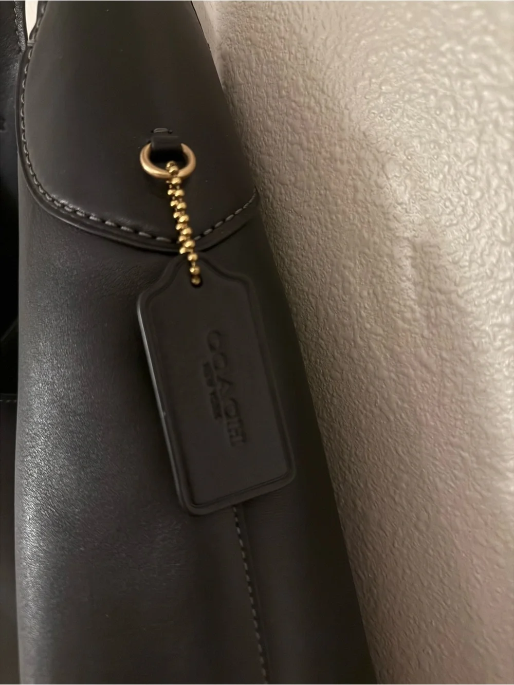 Coach Brooklyn Shoulder Bag 39 - Black Leather